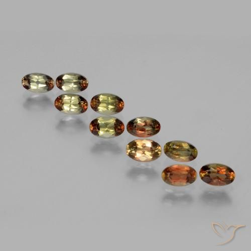 2.84 ct Oval Cut Andalusite, 5 x 3.1 mm From Brazil, Photo A