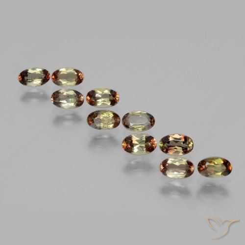 2.55 ct Oval Cut Andalusite, 5 x 3.1 mm From Brazil, Photo A