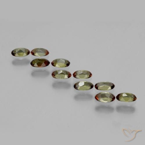 Andalusite Gemstones in 5 x 3 mm (calibrated) Size for Sale, Andalusite Stones in Multicolor Color