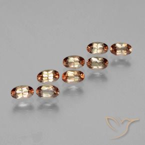 2.17 ctw Multicolor Andalusite Stones, Natural Andalusite in Oval Facet Shape for Sale
