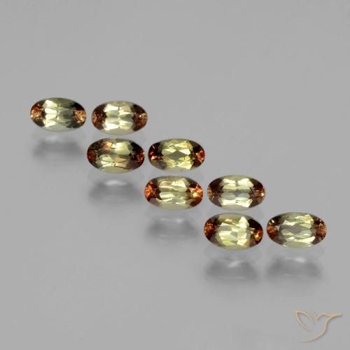 2.21ctw Natural Multicolor Andalusite, Oval, VS