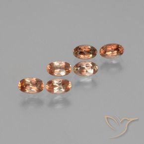 1.57 ctw Multicolor Andalusite Stones, Natural Andalusite in Oval Facet Shape for Sale