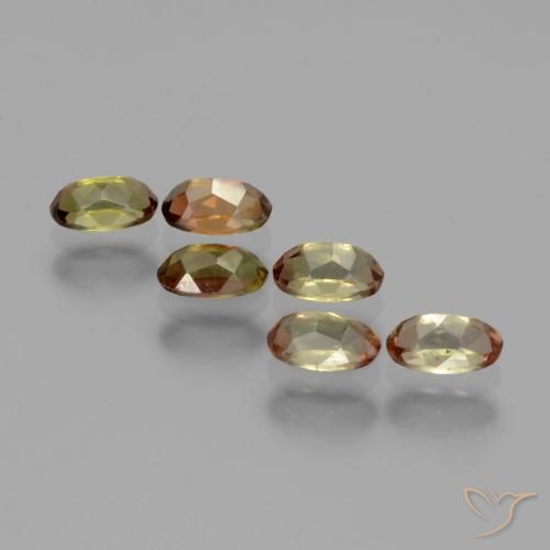 Andalusite Gemstones in 5.1 x 3.2 mm Size for Sale, Andalusite Stones in Multicolor Color