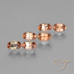 1.69 ctw Multicolor Andalusite Stones, Natural Andalusite in Oval Facet Shape for Sale