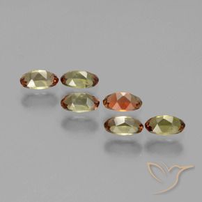 Andalusite Gemstones in 5.1 x 3.1 mm Size for Sale, Andalusite Stones in Multicolor Color