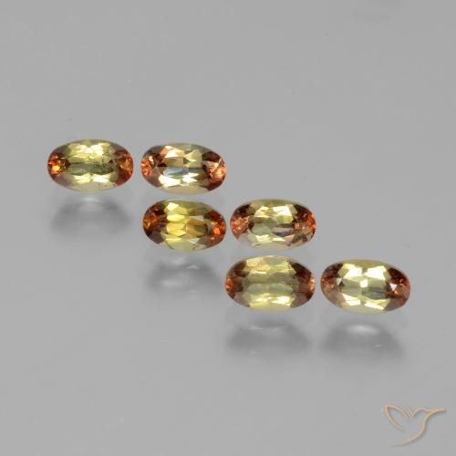 1,68 ct Andalusit im Ovalschliff, 5,1 x 3,1 mm aus Brasilien, Photo A