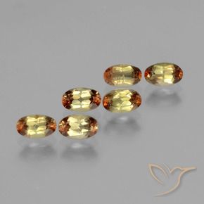 1.70 ctw Multicolor Andalusite Stones, Natural Andalusite in Oval Facet Shape for Sale