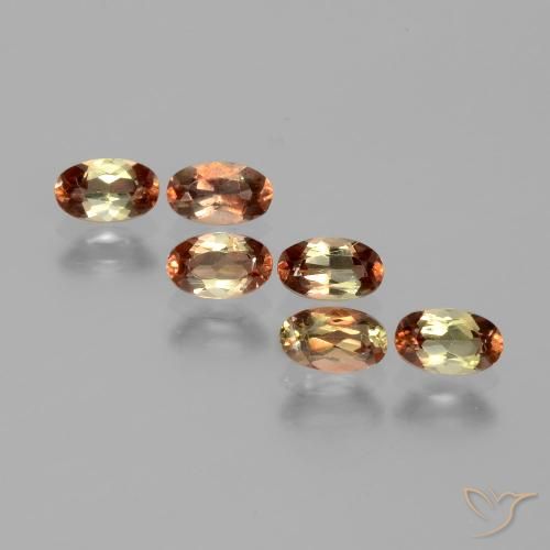 1,58 ct Andalusit im Ovalschliff, 5 x 3,1 mm aus Brasilien, Photo A