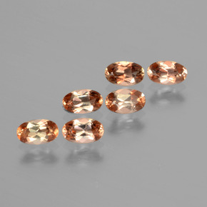 1.55 ctw Multicolor Andalusite Stones, Natural Andalusite in Oval Facet Shape for Sale