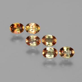 1.12 ct Multicolor Andalusite Gemstone, Andalusite Gem in Oval Facet Shape for Sale.