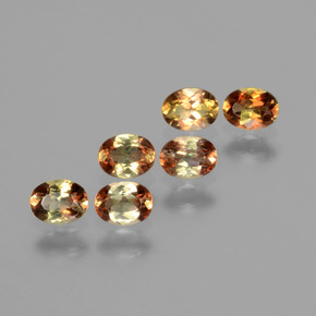 1.12 ct Multicolor Andalusite Stone, Natural Andalusite in Oval Facet Shape for Sale