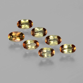 Multicolor Andalucita Gema - 0.3ct Forma ovalada (ID: 390664)