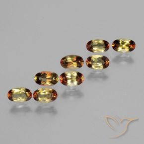 2.03 ctw Multicolor Andalusite Stones, Natural Andalusite in Oval Facet Shape for Sale