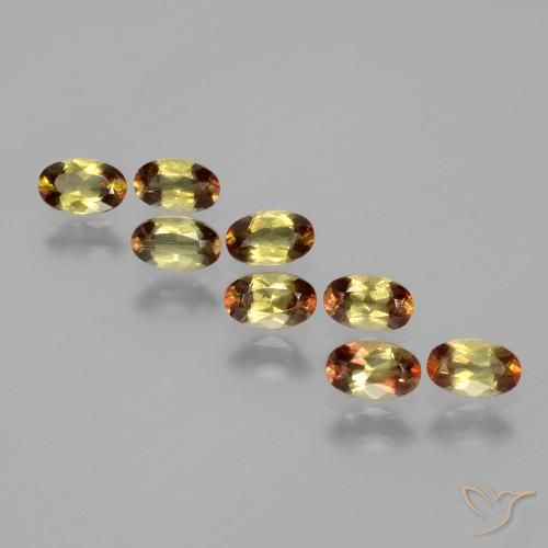 1,93 ct Andalusit im Ovalschliff, 5 x 3,1 mm aus Brasilien, Photo A