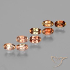 2.19 ctw Multicolor Andalusite Stones, Natural Andalusite in Oval Facet Shape for Sale