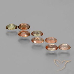 Andalusite Gemstones in 5.1 x 3.1 mm Size for Sale, Andalusite Stones in Multicolor Color