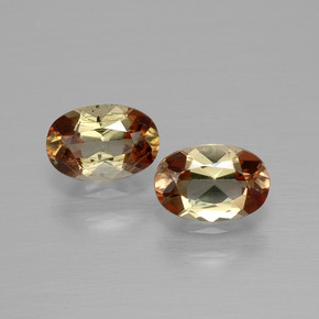 0.97 ct Multicolor Andalusite Gemstone, Andalusite Gem in Oval Facet Shape for Sale.