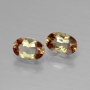 0.97 ct Multicolor Andalusite Stone, Natural Andalusite in Oval Facet Shape for Sale