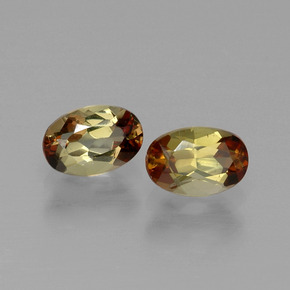 1.12 ct Multicolor Andalusite Stone, Natural Andalusite in Oval Facet Shape for Sale