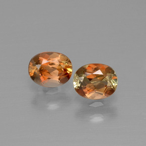 0.85 ct Multicolor Andalusite Gemstone, Andalusite Gem in Oval Facet Shape for Sale.