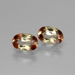 0.84 ct Multicolor Andalusite Stone, Natural Andalusite in Oval Facet Shape for Sale