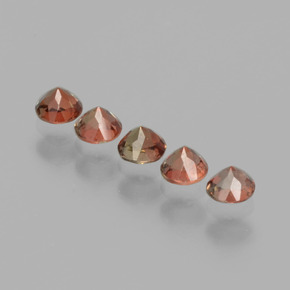 Andalusite Gemstone in 3.1 mm Size for Sale, Andalusite Stone in Multicolor Color