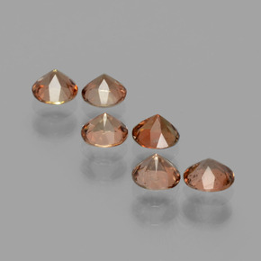 Andalusite Gemstones in 3.7 mm Size for Sale, Andalusite Stones in Multicolor Color