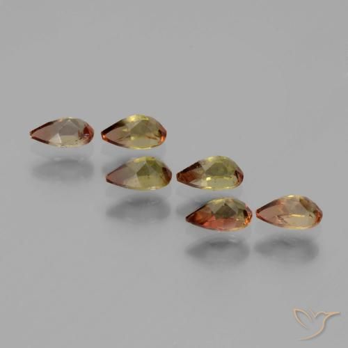 Andalusite Gemstones in 5 x 3 mm (calibrated) Size for Sale, Andalusite Stones in Multicolor Color