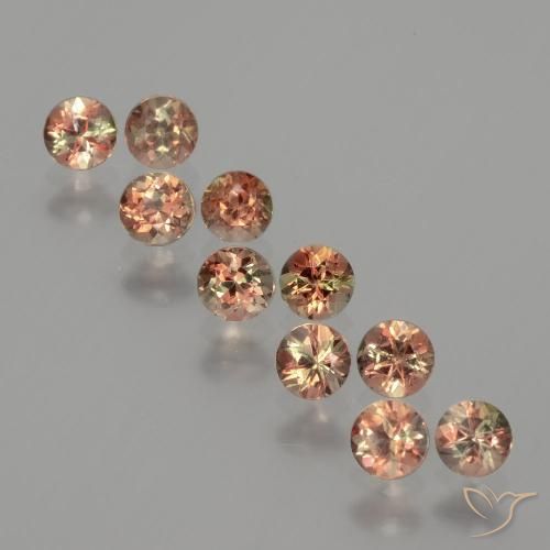 2.02ctw Natural Multicolor Andalusite, Round, VS