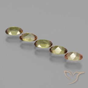 Andalusite Gemstones in 6 x 4 mm (calibrated) Size for Sale, Andalusite Stones in Multicolor Color
