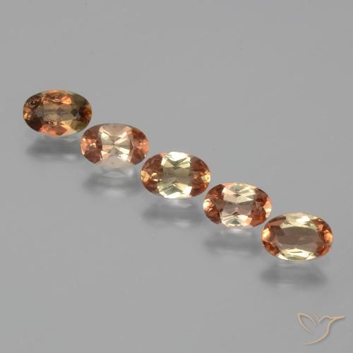 2.14ctw Natural Multicolor Andalusite, Oval, VS