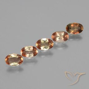 2.14 ctw Multicolor Andalusite Stones, Natural Andalusite in Oval Facet Shape for Sale