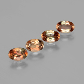 1.97 ctw Multicolor Andalusite Stones, Natural Andalusite in Oval Facet Shape for Sale