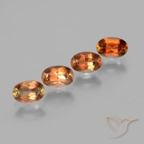 2.12 ctw Multicolor Andalusite Stones, Natural Andalusite in Oval Facet Shape for Sale