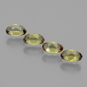 Andalusite Gemstones in 6 x 4 mm (calibrated) Size for Sale, Andalusite Stones in Multicolor Color