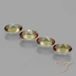 Andalusite Gemstones in 6 x 4 mm (calibrated) Size for Sale, Andalusite Stones in Multicolor Color