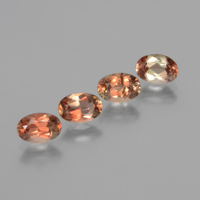 2.21 ctw Multicolor Andalusite Stones, Natural Andalusite in Oval Facet Shape for Sale