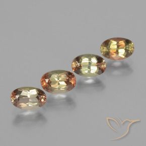 2.14 ctw Multicolor Andalusite Stones, Natural Andalusite in Oval Facet Shape for Sale