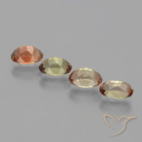 Andalusite Gemstones in 6 x 4 mm (calibrated) Size for Sale, Andalusite Stones in Multicolor Color