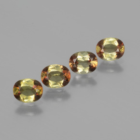 1.51 ct Multicolor Andalusite Stone, Natural Andalusite in Oval Facet Shape for Sale