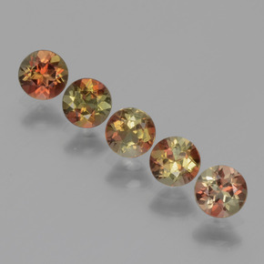 1.3ct Round Facet Multicolor Andalusite for sale thumb image of 1.3ct Round Facet Multicolor Andalusite (ID: 390840)