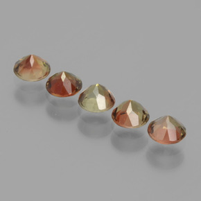 Andalusite Gemstones in 4 mm (calibrated) Size for Sale, Andalusite Stones in Multicolor Color