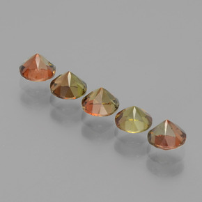 Andalusite Gemstones in 4 mm (calibrated) Size for Sale, Andalusite Stones in Multicolor Color