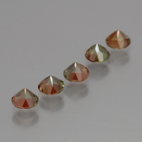 Andalusite Gemstone in 4 mm (calibrated) Size for Sale, Andalusite Stone in Multicolor Color