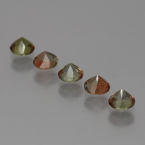 Andalusite Gemstones in 4 mm (calibrated) Size for Sale, Andalusite Stones in Multicolor Color