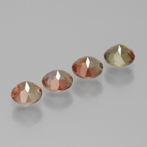 Andalusite Gemstones in 4 mm (calibrated) Size for Sale, Andalusite Stones in Multicolor Color