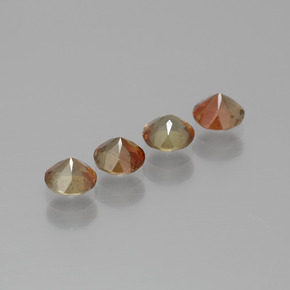 Andalusite Gemstone in 4.1 mm Size for Sale, Andalusite Stone in Multicolor Color