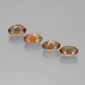 Andalusite Gemstone in 6.1 x 4.2 mm Size for Sale, Andalusite Stone in Orangey Brownish Color