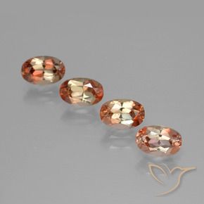 2.19 ctw Multicolor Andalusite Stones, Natural Andalusite in Oval Facet Shape for Sale