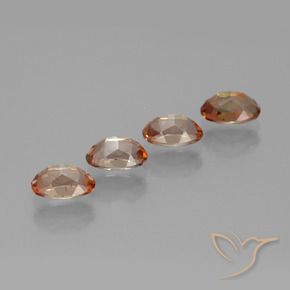 Andalusite Gemstones in 6 x 4 mm (calibrated) Size for Sale, Andalusite Stones in Multicolor Color